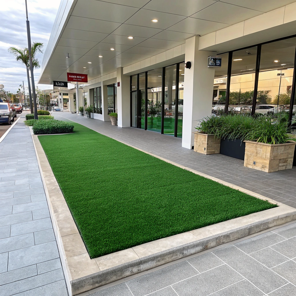 Commercial-grade artificial grass installation on the Central Coast