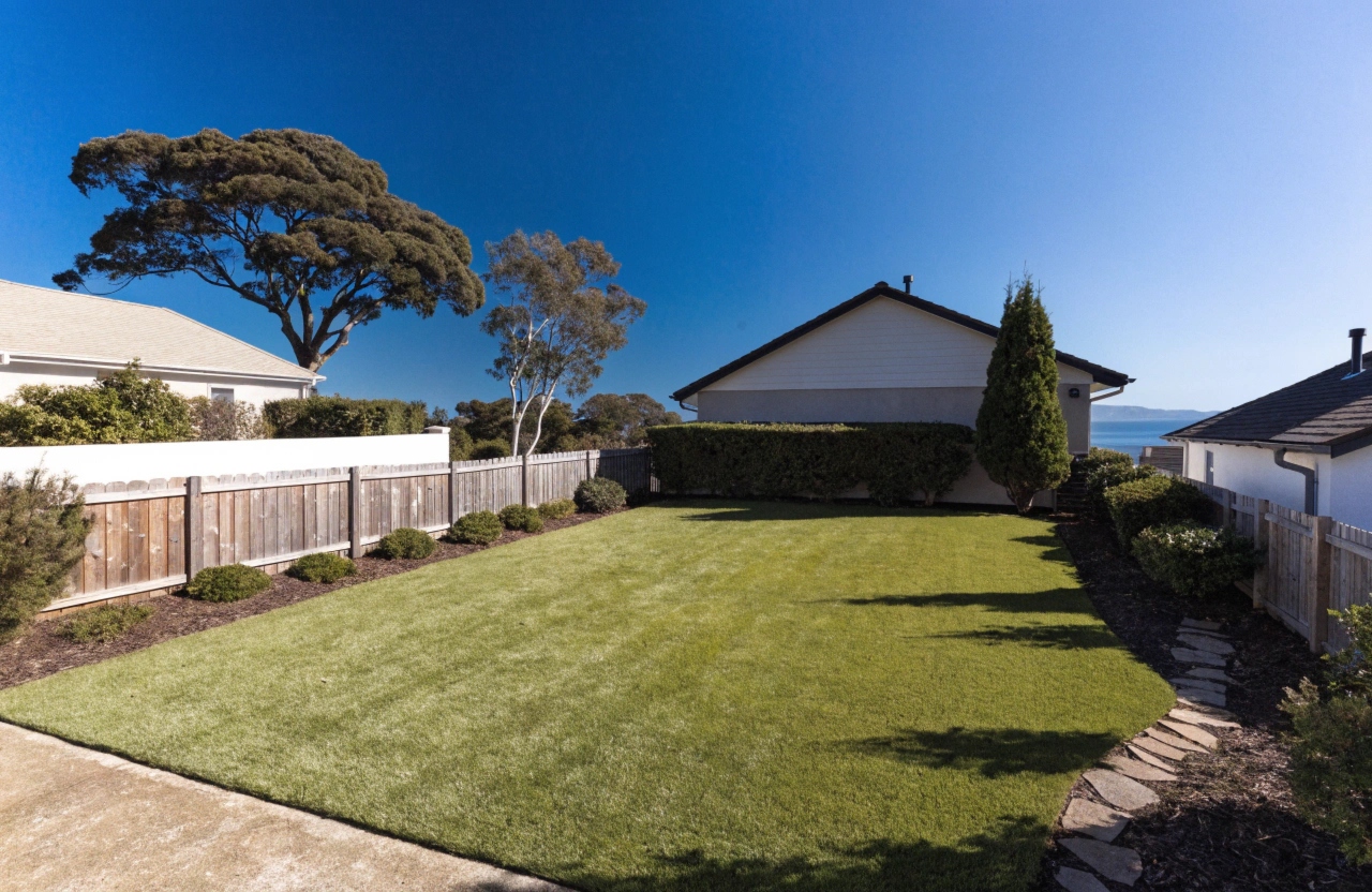artificial grass installation on Central Coast residential property